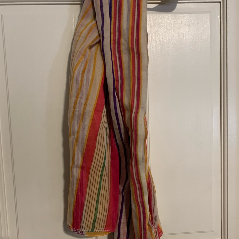 striped scarf